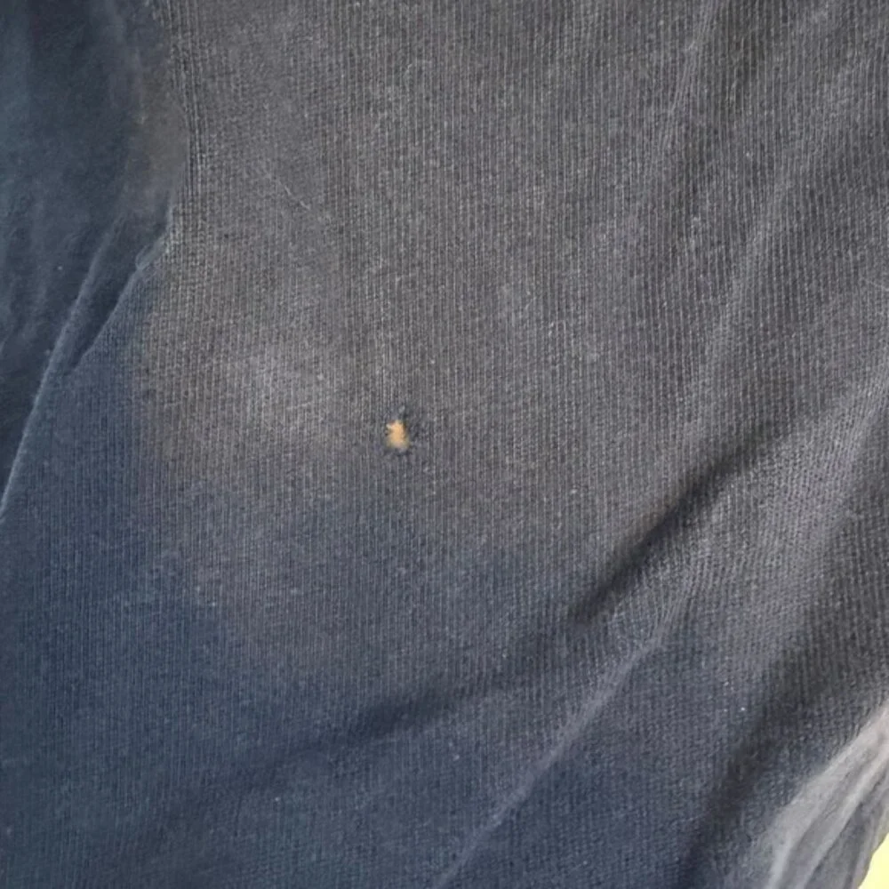 Eddie Bauer Navy Cotton Hooded Henley Shirt Men’s Size XL - Picture 7 of 7